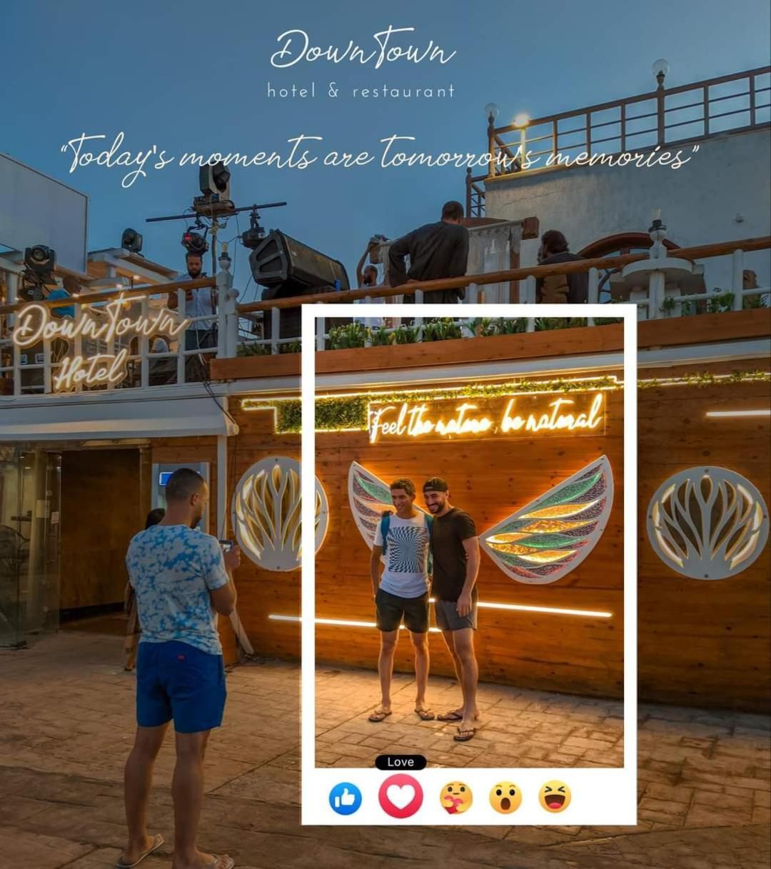 Downtown Hotel Дахаб Экстерьер фото